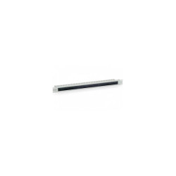Equip Kabeldurchführung 19" 1HE schwarz RAL 9005 Bürste. - 4015867142639