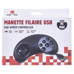 Mando Usb Forma Megadrive 6 Botones Para Pc/Mac - 3760178629270