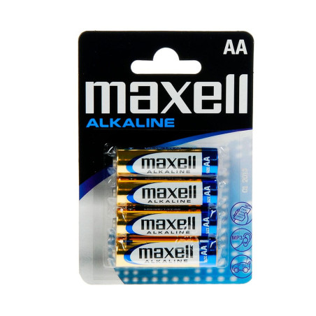 Pila Alcalina Maxell Lr06 Aa (Pack 4) - 4902580163761
