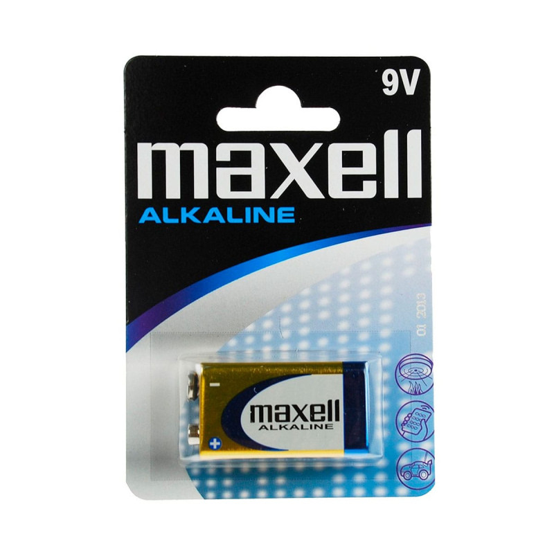 Pila Alcalina Maxell Lr09 6Lf22 - 4902580150259