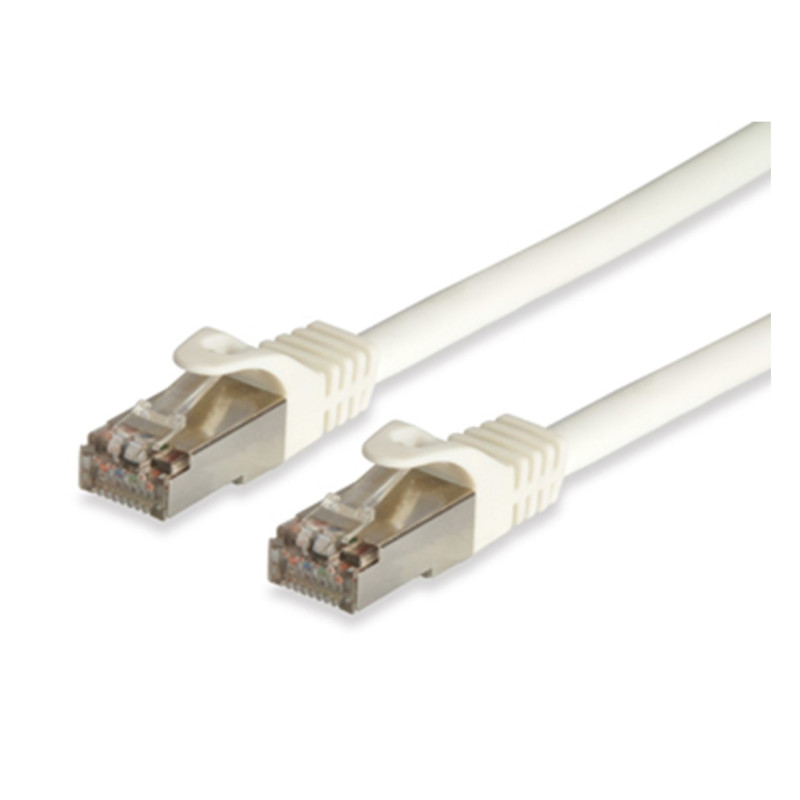 Equip Patchkabel Cat6A Cat7Pro S/FTP 2xRJ45 3.00m weiß LSZH Polybeutel - 4015867132647