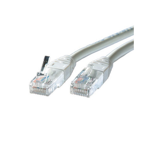 VALUE Patchkabel Kat.6 Class E UTP grau 0,5m - 7611990175369