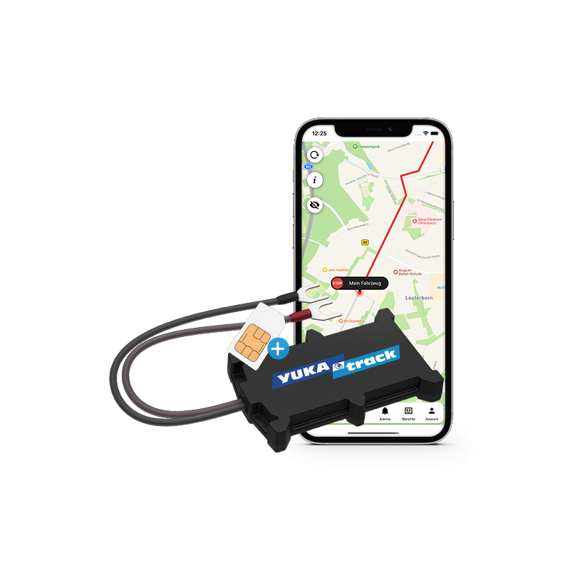 IoT YUKAtrack easyWire 2G AIO GPS Car Tracker with SIM + Data Flat - YT1001AFD01