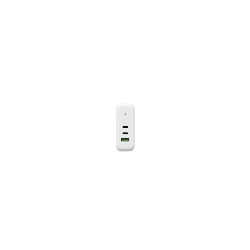 Epico Cargador 100W GaN, 2xUSB-C, 1xUSB-A - Blanco - 9915101100126