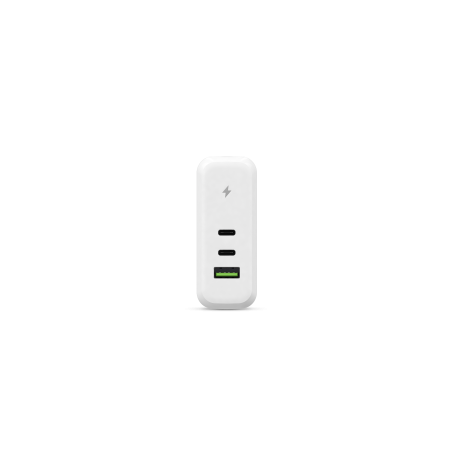 Epico Cargador 100W GaN, 2xUSB-C, 1xUSB-A - Blanco - 9915101100126