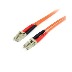 StarTech.com Cable de Red de 2m Multimodo Duplex Fibra optica LC-LC 62,5/125 - Patch Duplex,Garantia - FIBLCLC2