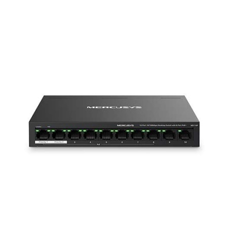 Hub Switch 10Ptos Desktop Mercusys Ms110P - 6957939001162