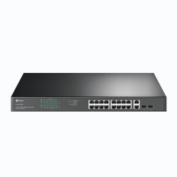 18-PORT GIGABIT RACKMOUNT  SWITCH W - TL-SG1218MP