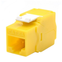 WP Keystone Cat. 6a UTP RJ45/Hembra Amarillo - WPC-KEY-6AUP-TL/Y