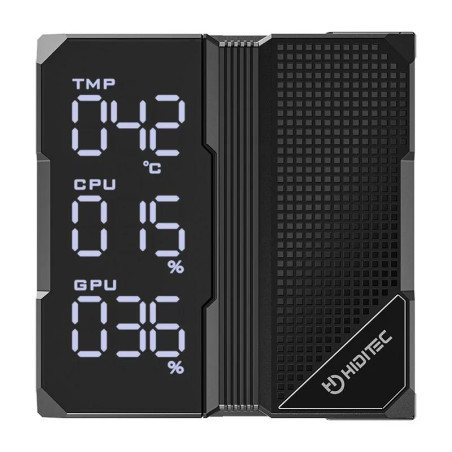 Hiditec Ventilador DC40 PRO PWM Black - CPUH10006