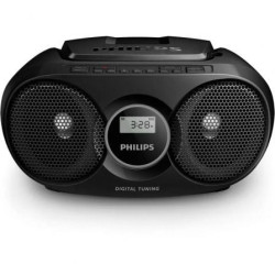 Radio CD Philips AZ215B/12/ 3W/ Negra - AZ215B/12