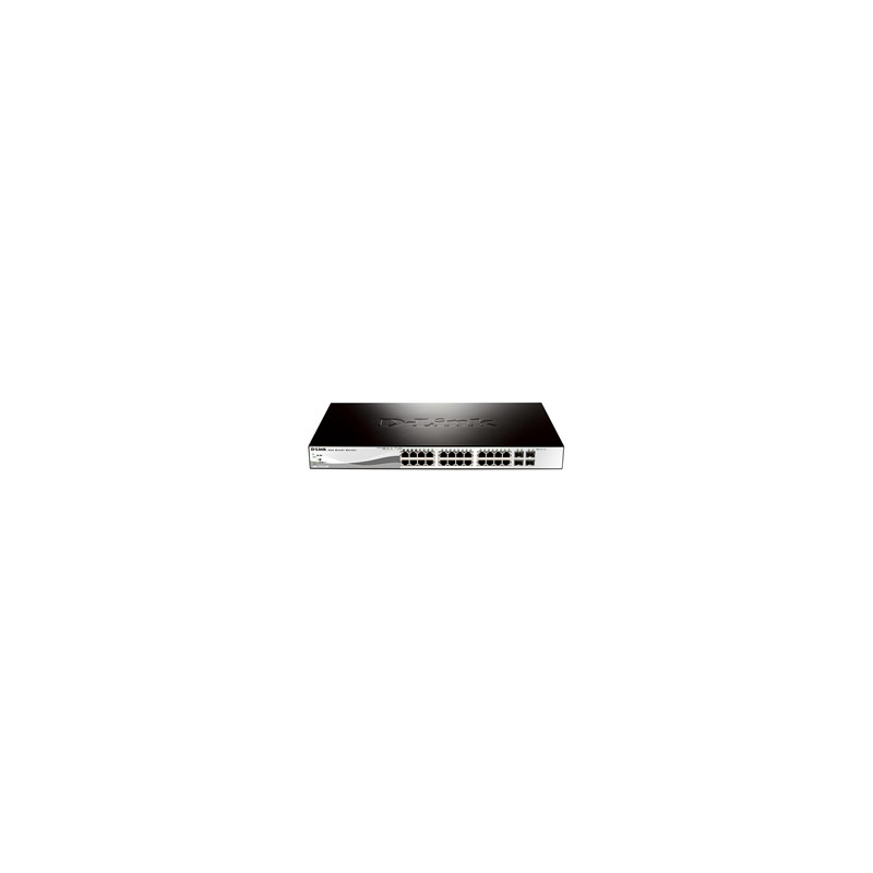 Switch D - Link 28 Puertos Gestionable 24 10 - 100 - 1000 Po - 0790069373053