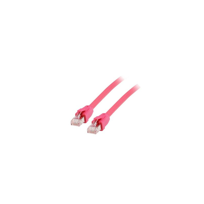 Equip Patchkabel Cat8.1 S/FTP 2xRJ45 2.00m rot LSZH Polybeutel - 608021