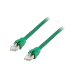 Equip Patchkabel Cat8.1 S/FTP 2xRJ45 2.00m grün LSZH Polybeutel - 608041