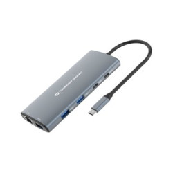 Conceptronic DONN06G 9-in-1 Docking Station - DONN06G