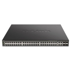 SWITCH GESTIONABLE D-LINK L2/L3 DGS-2000-52MP 48P GIGA POE (370W) + 4P COMBO SFP - DGS-2000-52MP