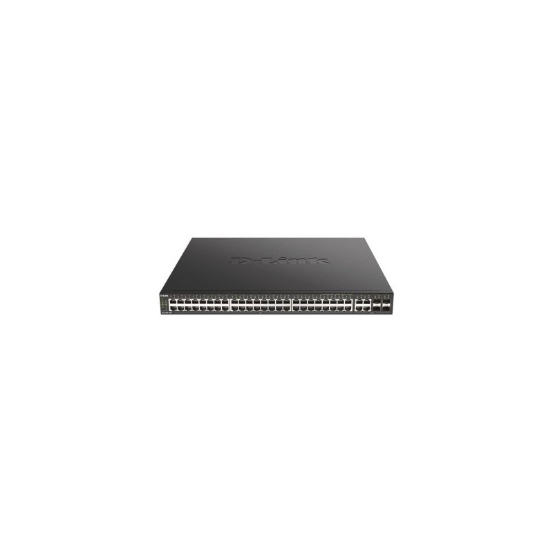 SWITCH GESTIONABLE D-LINK L2/L3 DGS-2000-52MP 48P GIGA POE (370W) + 4P COMBO SFP - DGS-2000-52MP