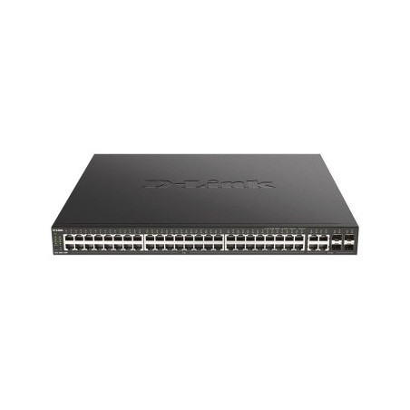 SWITCH GESTIONABLE D-LINK L2/L3 DGS-2000-52MP 48P GIGA POE (370W) + 4P COMBO SFP - DGS-2000-52MP