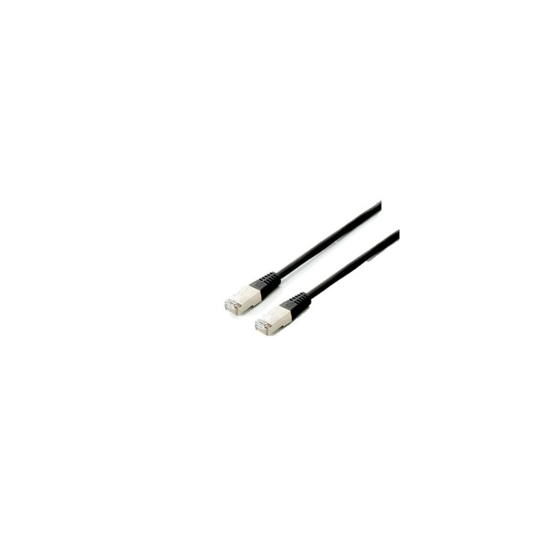 Equip Patchkabel Cat6A S/FTP 2xRJ45 3.00m sw Plat.LSZH Polybeutel - 605692