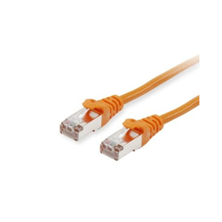 Equip Patchkabel Cat6 S/FTP 2xRJ45 0.25m orange LSZH Polybeutel - 605573