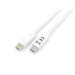 Equip Kabel USB-C 3.2 - C St/St 2.00m 3A/20V ws - 128362