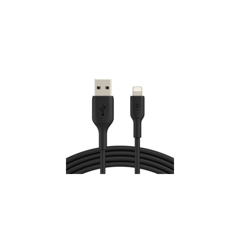 Belkin Lightning Cable 3m, PVC, black, mfi cert. - CAA001BT3MBK