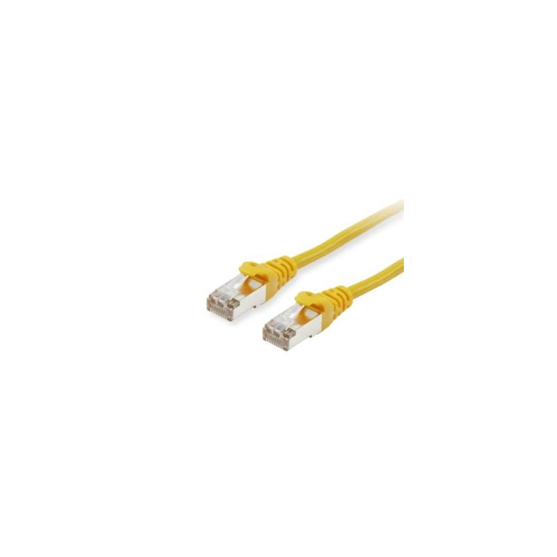 Equip Patchkabel Cat6A S/FTP 2xRJ45 30.00m gelb LSZH Polybeutel - 606311
