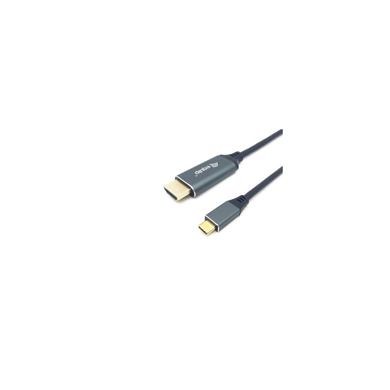 Equip Adapter USB-C - HDMI 4K60Hz 1.00m sw - 133415