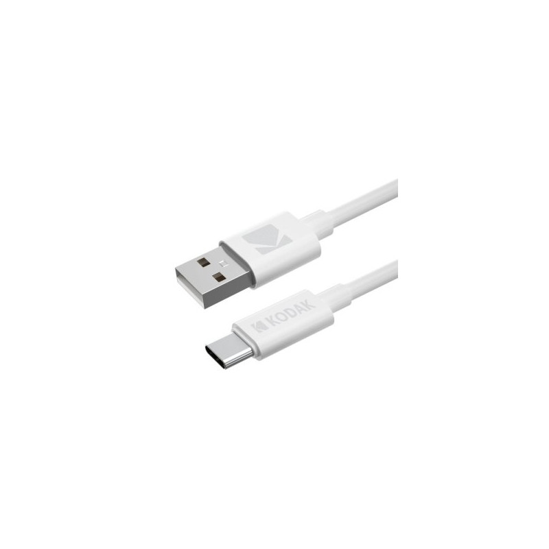 CABLE USB-A A USB-C 1M KODAK 30425965 COLOR BLANCO - 30425965