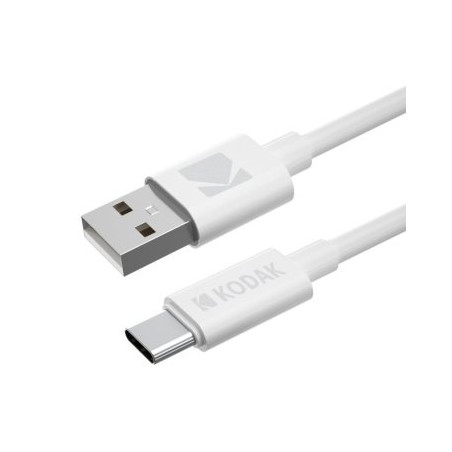 CABLE USB-A A USB-C 1M KODAK 30425965 COLOR BLANCO - 30425965