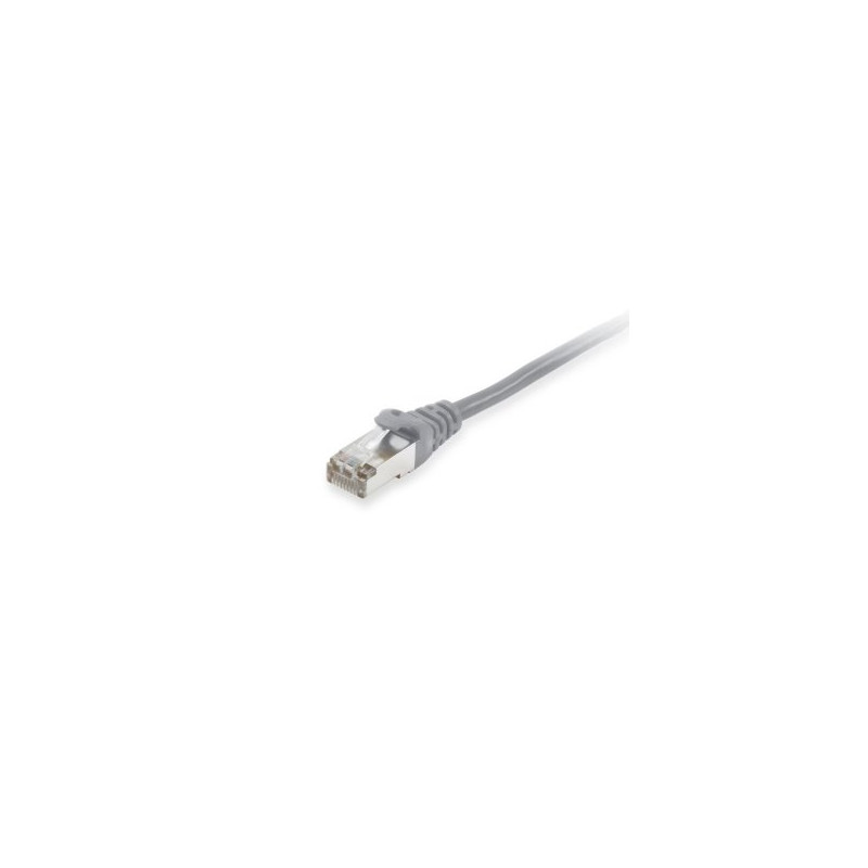 Equip Patchkabel Cat6A S/FTP 2xRJ45 3.00m grau LSZH Polybeutel - 606705