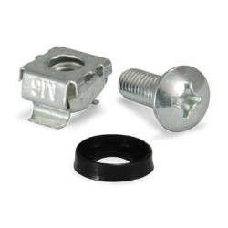 Equip M6 Käfigmuttern- & Schraubensatz / 50 Sätze pro Pack - 922493