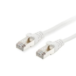 Equip Patchkabel Cat6A S/FTP 2xRJ45 2.00m weiß LSZH Polybeutel - 606004