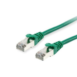 Equip Patchkabel Cat6A S/FTP 2xRJ45 20.00m grün LSZH Polybeutel - 606410