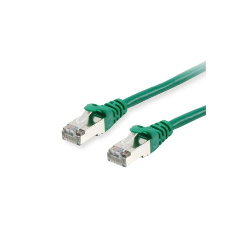 Equip Patchkabel Cat6A S/FTP 2xRJ45 20.00m grün LSZH Polybeutel - 606410