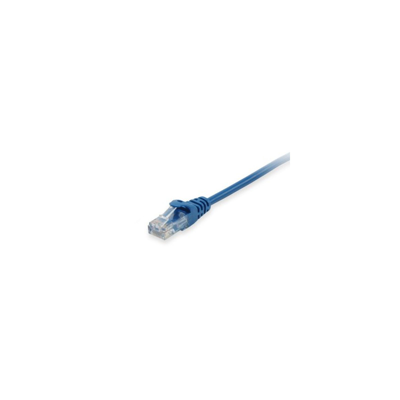 Equip Patchkabel Cat6A U/UTP 2xRJ45 20.00m blau LSZH Polybeutel - 603039