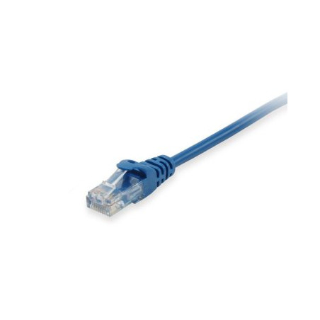 Equip Patchkabel Cat6A U/UTP 2xRJ45 20.00m blau LSZH Polybeutel - 603039