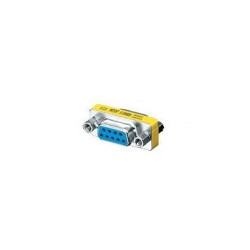 Serial RS232 DB9 Gender Changer Bu/Bu mini silber Polybeutel - 124301