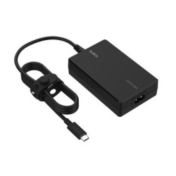 CARGADOR UNIVERSAL DE PORTATIL BELKIN INC016GLBK USB-C GaN 100W PD CABLE 2.5m - INC016GLBK