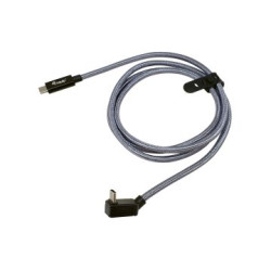 Equip Kabel USB-C 3.0 - C wink. St/St 2.00m 5A 4K/60Hz sw - 128423