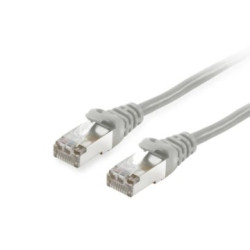 Equip Patchkabel Cat6A S/FTP 2xRJ45 0.15m grau LSZH Polybeutel - 606700