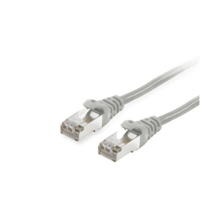 Equip Patchkabel Cat6A S/FTP 2xRJ45 0.15m grau LSZH Polybeutel - 606700