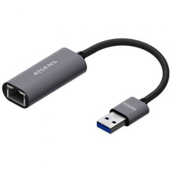 Adaptador USB 3.0 - RJ45 Aisens A106-0708/ 1000Mbps - A106-0708