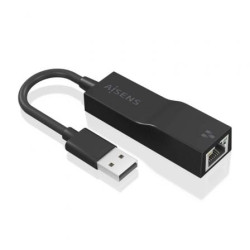 Adaptador USB 3.0 - RJ45 Aisens A106-0766/ 1000Mbps - A106-0766