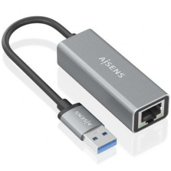 Adaptador USB 3.0 - RJ45 Aisens A106-0897/ 1000Mbps - A106-0897