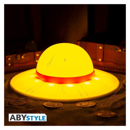 Lampara abystyle one piece sombrero de paja - ABYLIG021