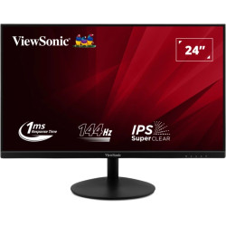 Viewsonic VA24E2-H Monitor 23.8"  LED IPS FullHD 144Hz - Respuesta 1ms - VGA, HDMI - Color Negro - VA24E2-H-2