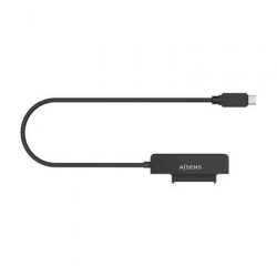 Adaptador para Discos Duros 2.5" Aisens ASE-25C04B/ USB Tipo-C 3.1 Macho - SATA - ASE-25C04B