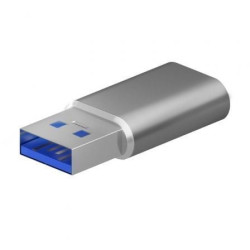 Adaptador USB 3.2 GEN2 Aisens A108-0677/ USB Tipo-C Hembra - USB Macho - A108-0677