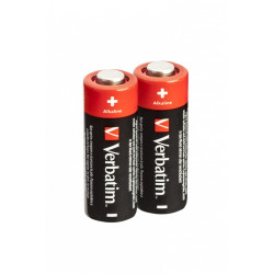 Pilas VERBATIM 23AF High Voltage Alkaline 12V (MN21/A23) (pack blister de 2un) - 49940